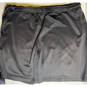 Foundry Quick‎ Dry Shorts Men's 3XL Black Athletic Big Tall Zipper Pocket